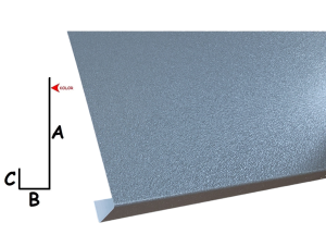 Deska czołowa typu J stal 052sp