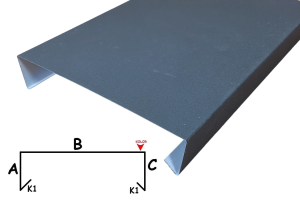 Attyka - blacha na mur stal 049sp