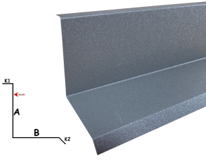 Przyścienna na blachę do wcięcia stal 032sp