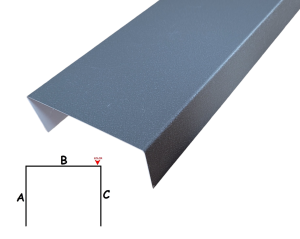 Ceownik zewnętrzny stal 015sp