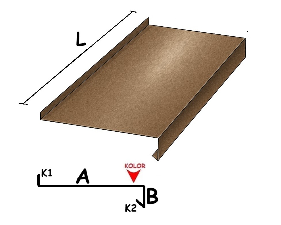 Parapet aluminiowy na wymiar