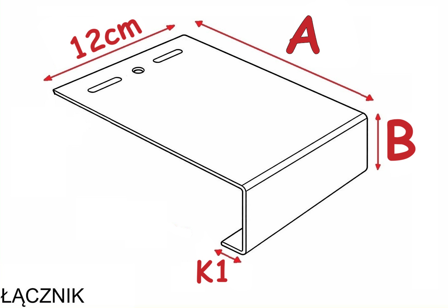 Łącznik do profili balkonowych aluminiowych - Sklep wysyłka